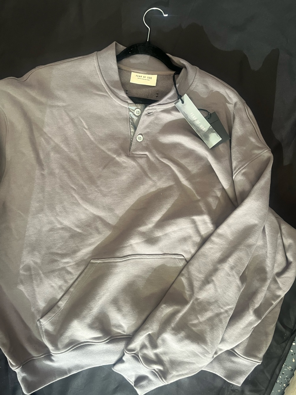 Fear of God Sixth Collection Taupe Crewneck Pullover